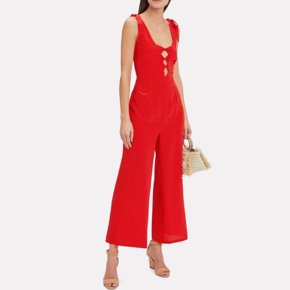 INTERMIX Red Romper NWOT